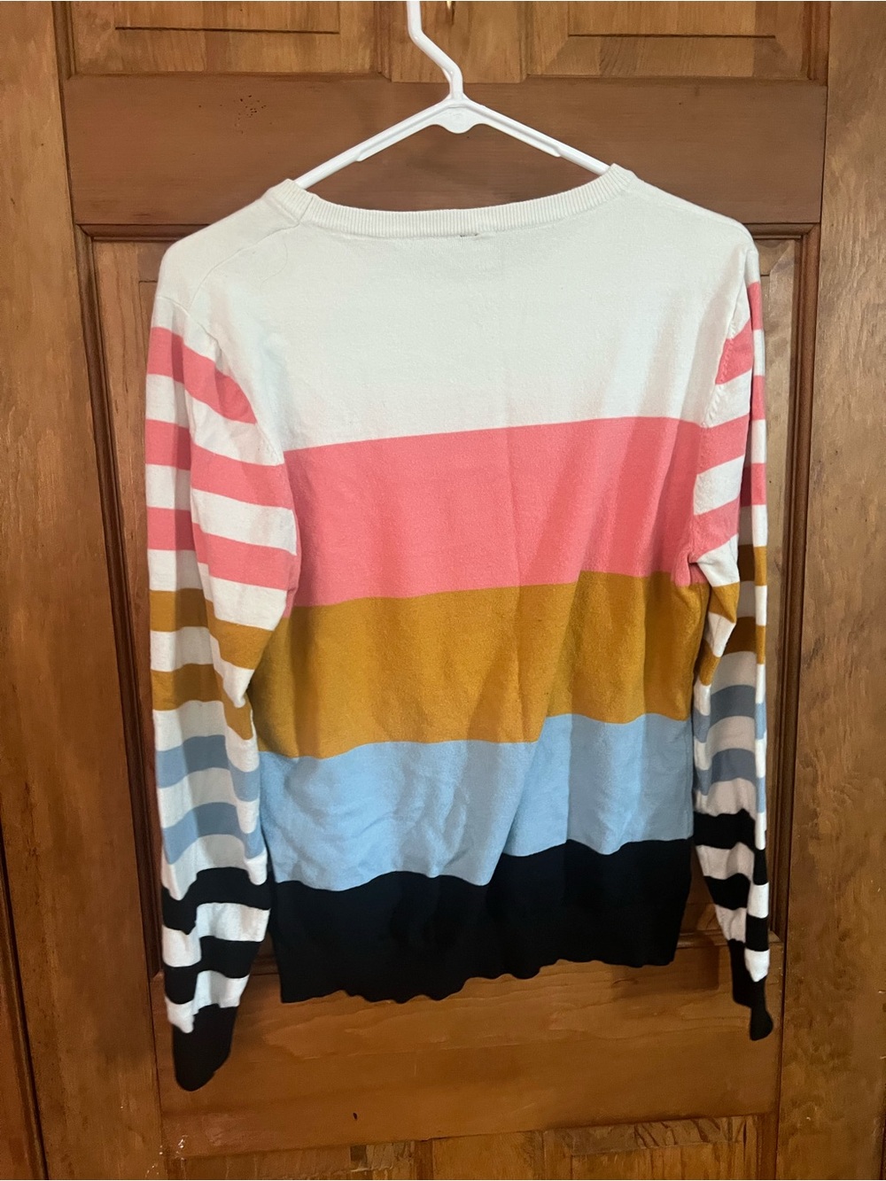 Color Block Striped Sweater - Picture 6 of 7